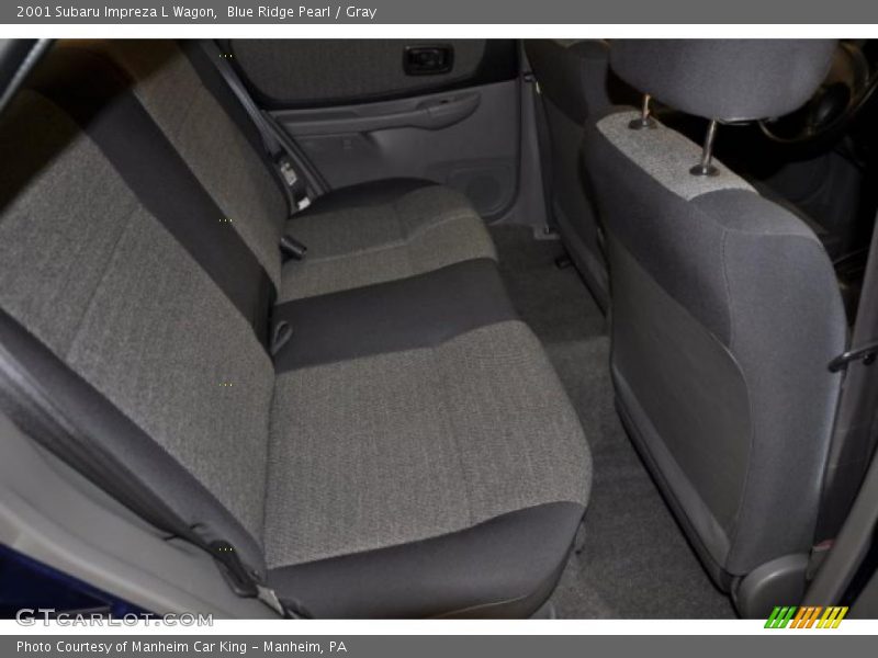 Blue Ridge Pearl / Gray 2001 Subaru Impreza L Wagon