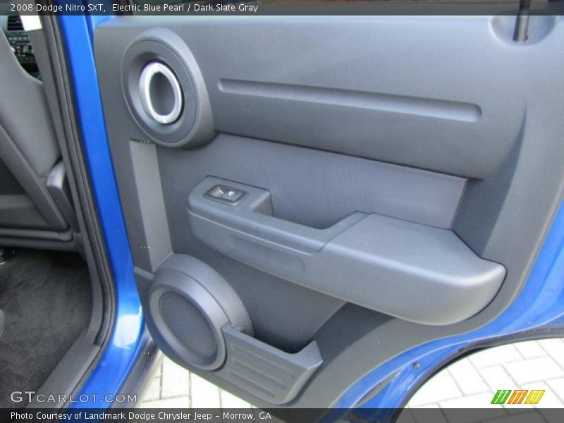 Electric Blue Pearl / Dark Slate Gray 2008 Dodge Nitro SXT