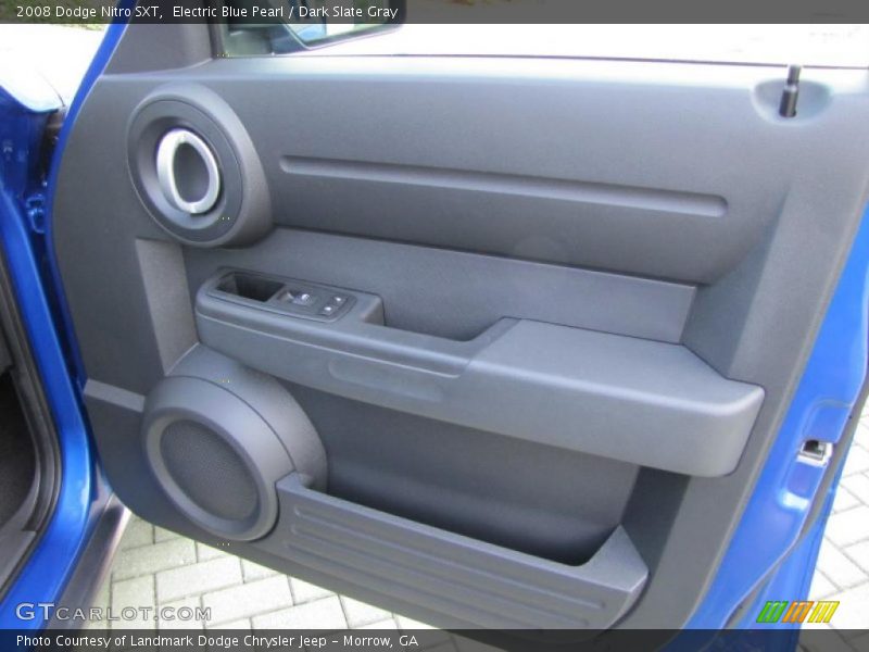 Electric Blue Pearl / Dark Slate Gray 2008 Dodge Nitro SXT