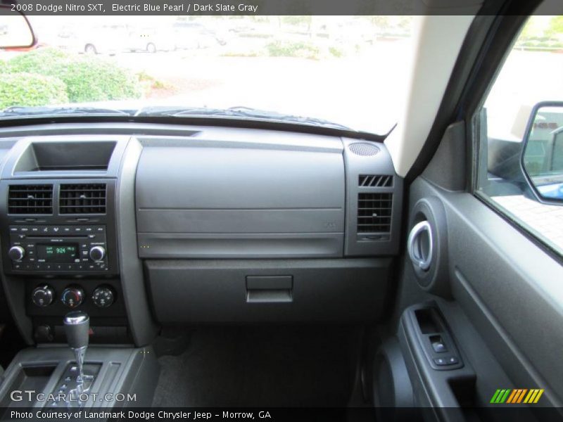 Electric Blue Pearl / Dark Slate Gray 2008 Dodge Nitro SXT