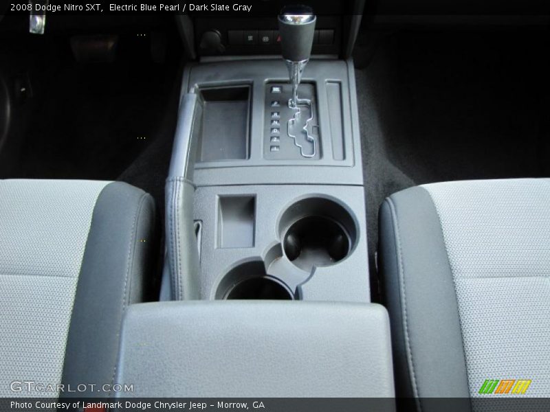 Electric Blue Pearl / Dark Slate Gray 2008 Dodge Nitro SXT