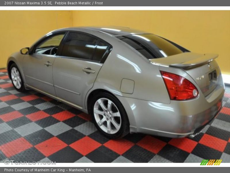 Pebble Beach Metallic / Frost 2007 Nissan Maxima 3.5 SE