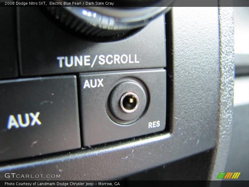 Electric Blue Pearl / Dark Slate Gray 2008 Dodge Nitro SXT