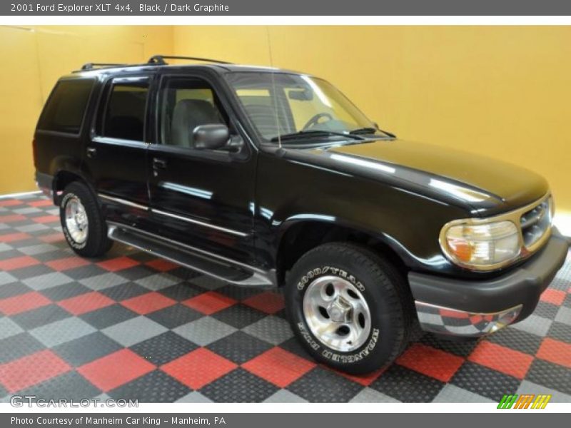 Black / Dark Graphite 2001 Ford Explorer XLT 4x4