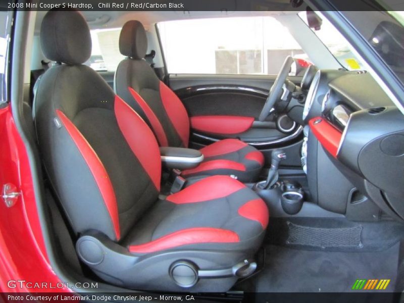 Chili Red / Red/Carbon Black 2008 Mini Cooper S Hardtop