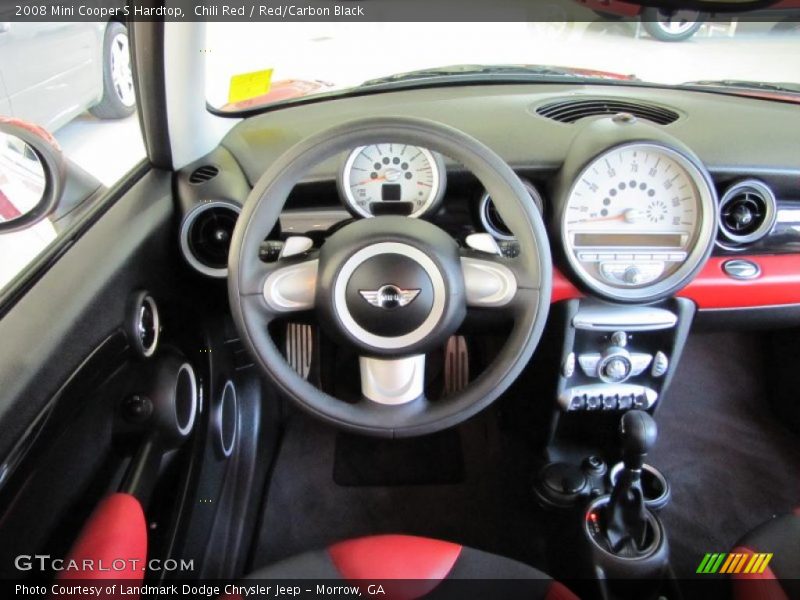 Chili Red / Red/Carbon Black 2008 Mini Cooper S Hardtop