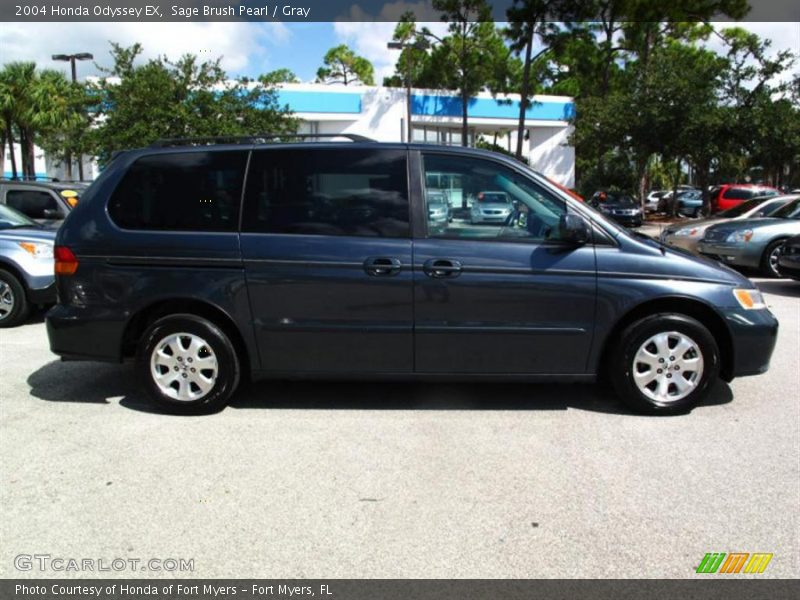 Sage Brush Pearl / Gray 2004 Honda Odyssey EX
