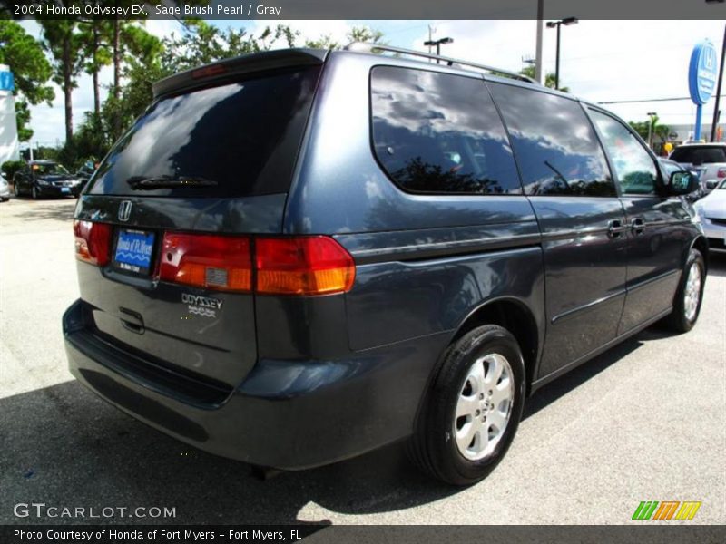 Sage Brush Pearl / Gray 2004 Honda Odyssey EX