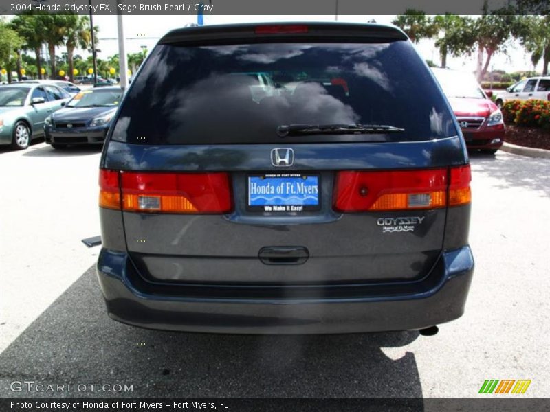 Sage Brush Pearl / Gray 2004 Honda Odyssey EX