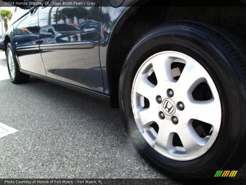 Sage Brush Pearl / Gray 2004 Honda Odyssey EX