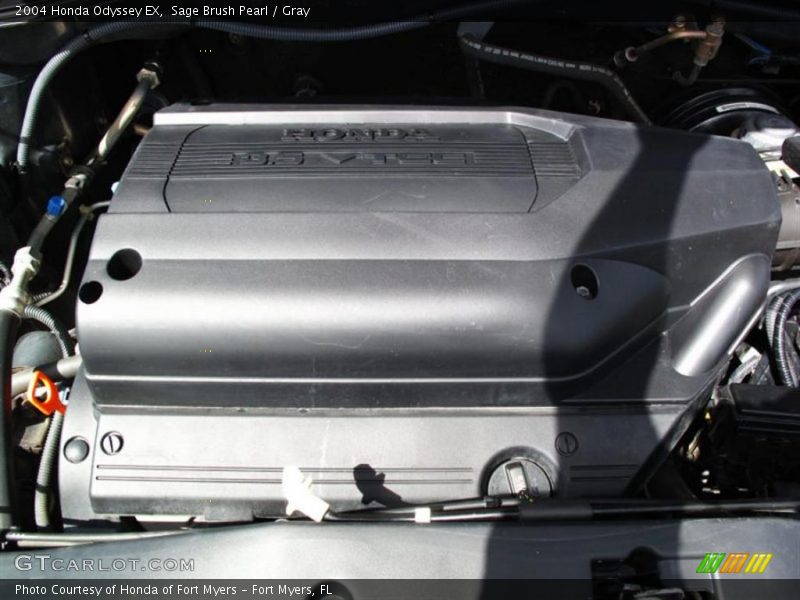 Sage Brush Pearl / Gray 2004 Honda Odyssey EX
