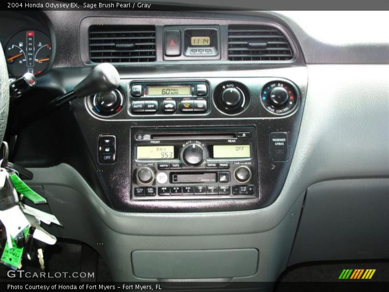 Sage Brush Pearl / Gray 2004 Honda Odyssey EX