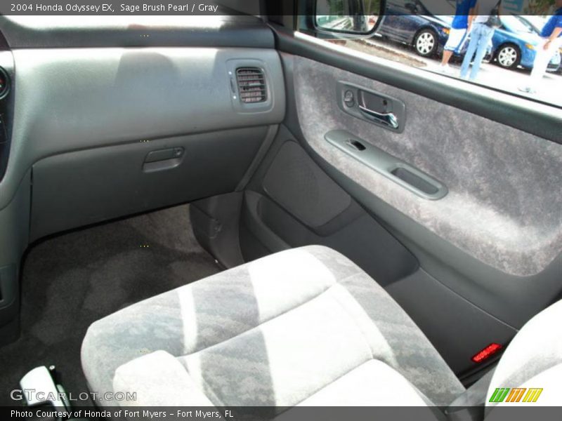 Sage Brush Pearl / Gray 2004 Honda Odyssey EX