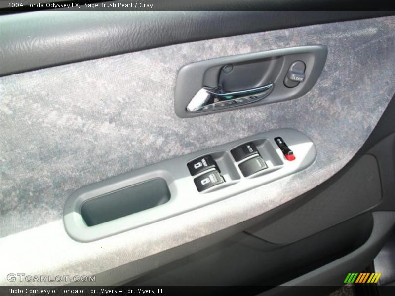 Sage Brush Pearl / Gray 2004 Honda Odyssey EX