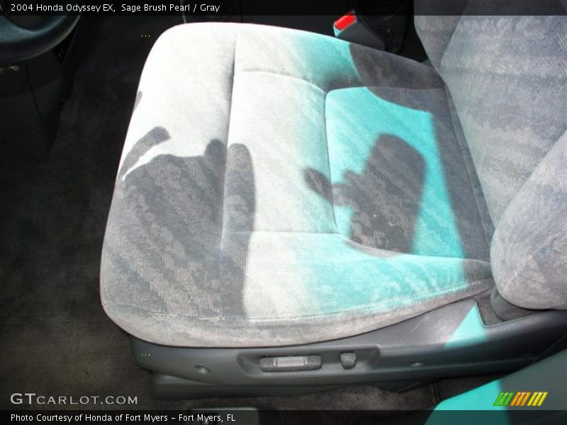 Sage Brush Pearl / Gray 2004 Honda Odyssey EX