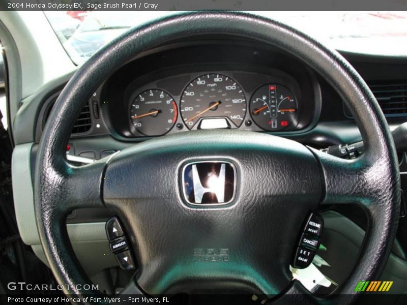 Sage Brush Pearl / Gray 2004 Honda Odyssey EX