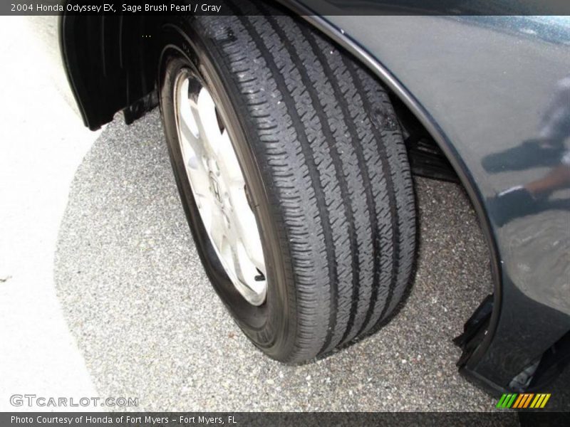Sage Brush Pearl / Gray 2004 Honda Odyssey EX