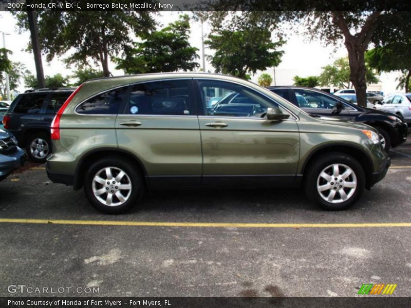 Borrego Beige Metallic / Ivory 2007 Honda CR-V EX-L