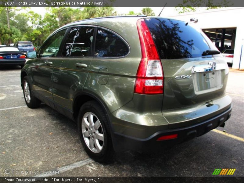 Borrego Beige Metallic / Ivory 2007 Honda CR-V EX-L