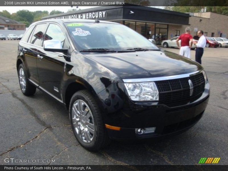 Black Clearcoat / Charcoal Black 2008 Lincoln MKX Limited Edition AWD