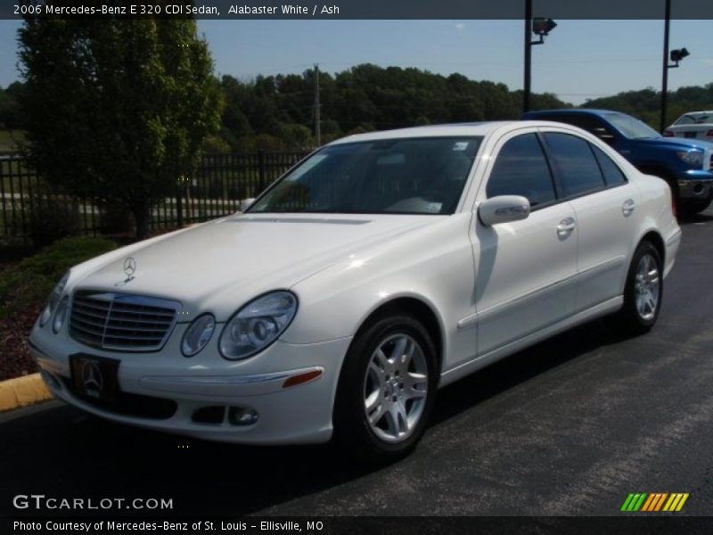 Alabaster White / Ash 2006 Mercedes-Benz E 320 CDI Sedan