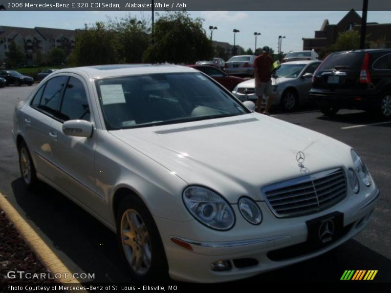 Alabaster White / Ash 2006 Mercedes-Benz E 320 CDI Sedan