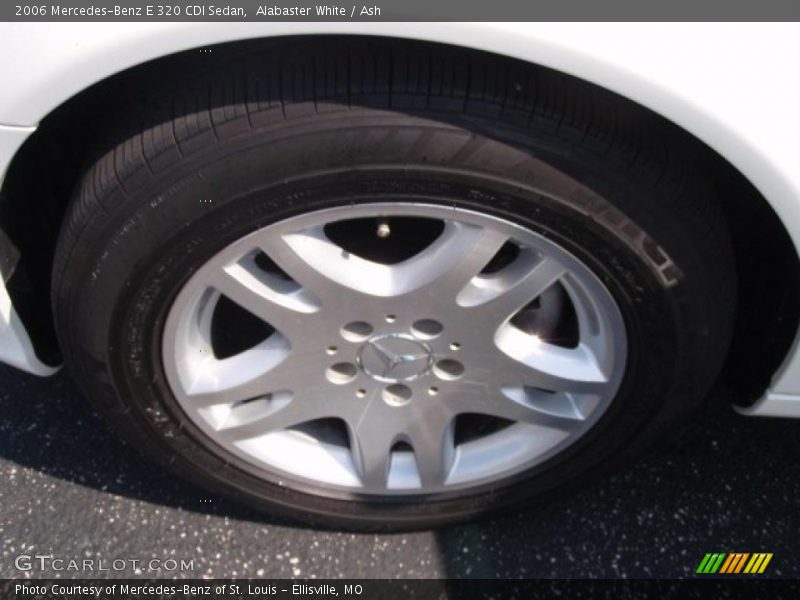 Alabaster White / Ash 2006 Mercedes-Benz E 320 CDI Sedan