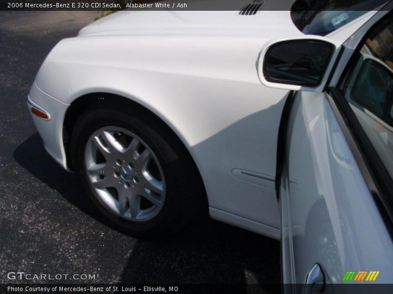 Alabaster White / Ash 2006 Mercedes-Benz E 320 CDI Sedan