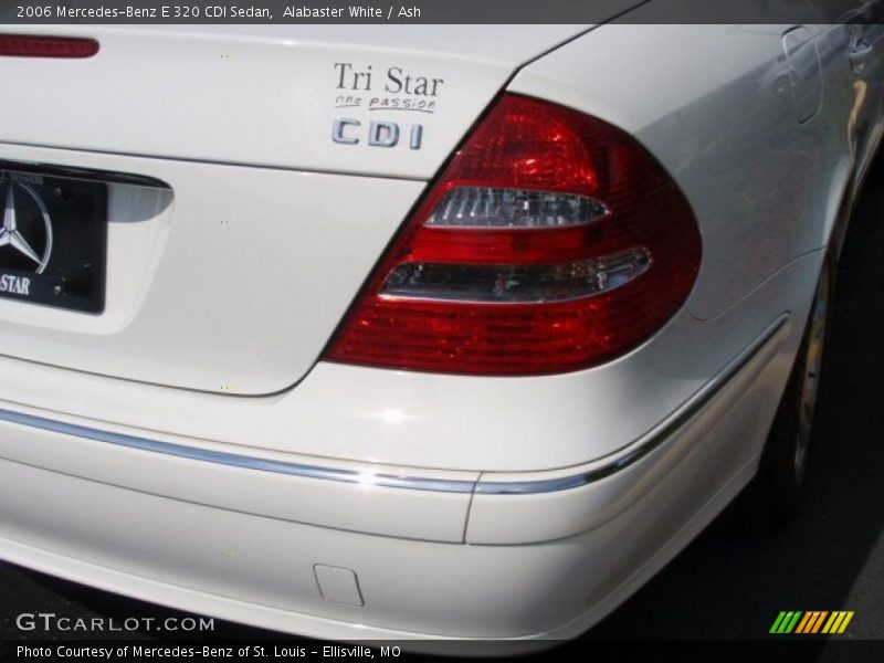 Alabaster White / Ash 2006 Mercedes-Benz E 320 CDI Sedan