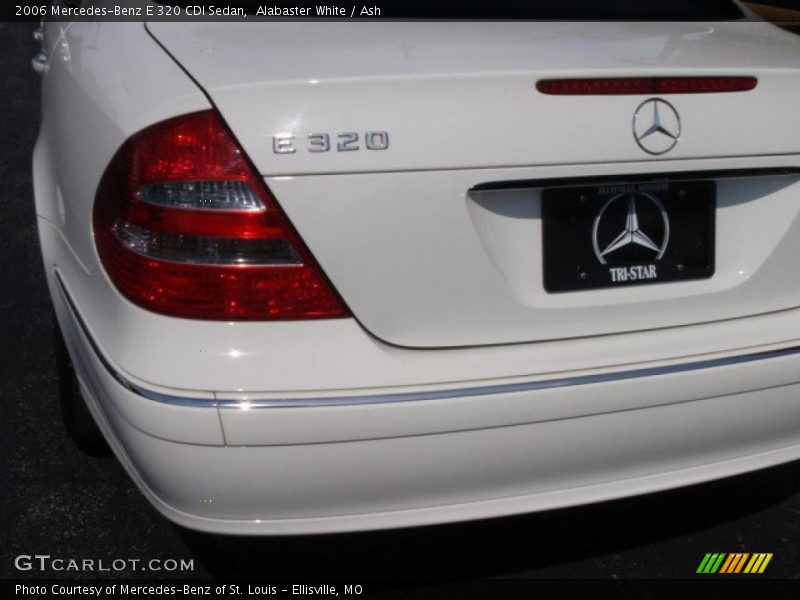 Alabaster White / Ash 2006 Mercedes-Benz E 320 CDI Sedan