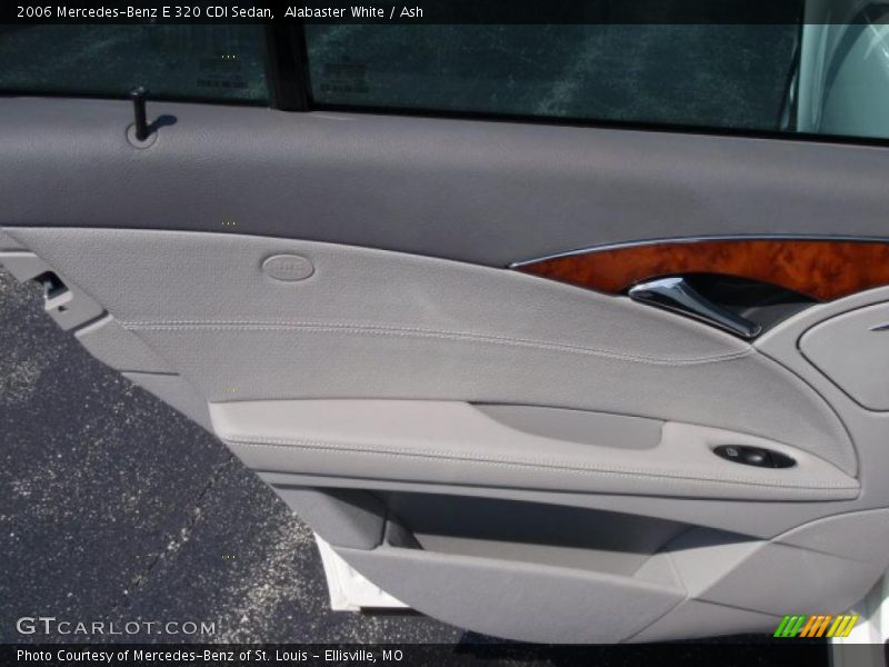 Alabaster White / Ash 2006 Mercedes-Benz E 320 CDI Sedan