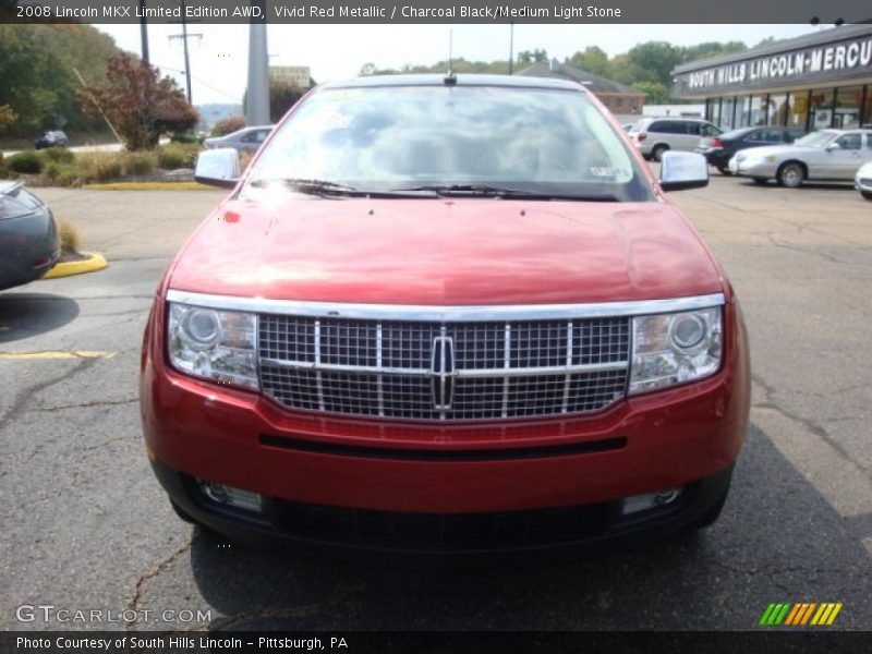 Vivid Red Metallic / Charcoal Black/Medium Light Stone 2008 Lincoln MKX Limited Edition AWD