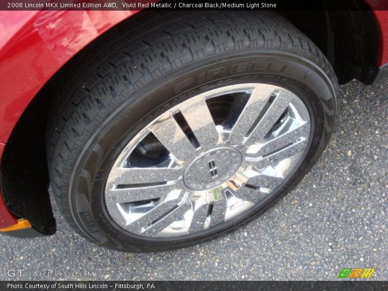 Vivid Red Metallic / Charcoal Black/Medium Light Stone 2008 Lincoln MKX Limited Edition AWD