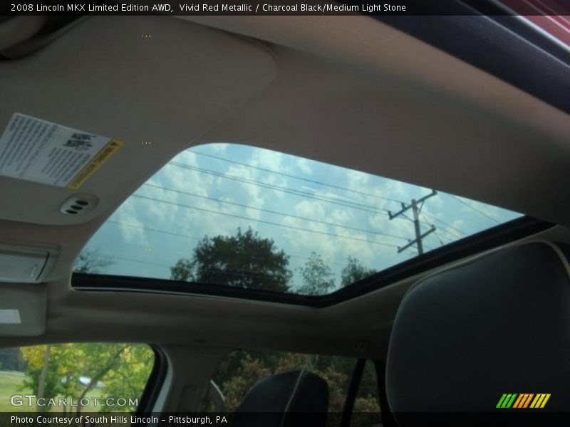 Vivid Red Metallic / Charcoal Black/Medium Light Stone 2008 Lincoln MKX Limited Edition AWD