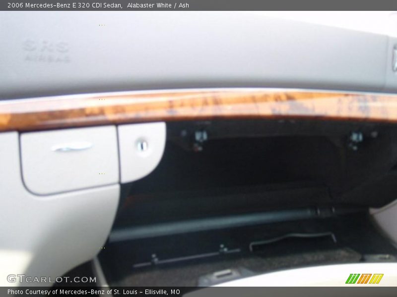 Alabaster White / Ash 2006 Mercedes-Benz E 320 CDI Sedan