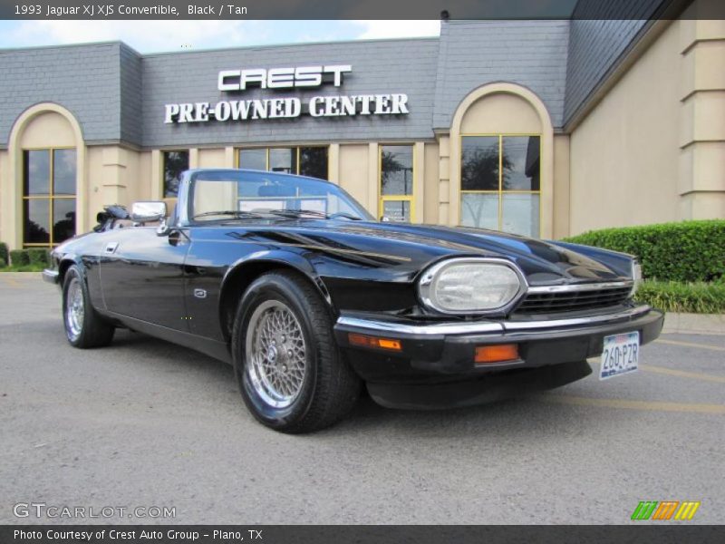 Black / Tan 1993 Jaguar XJ XJS Convertible