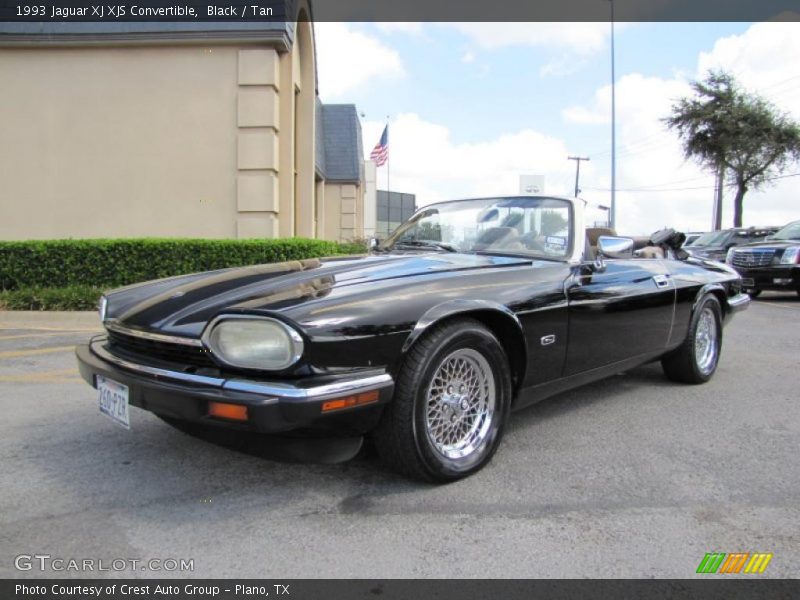 Black / Tan 1993 Jaguar XJ XJS Convertible
