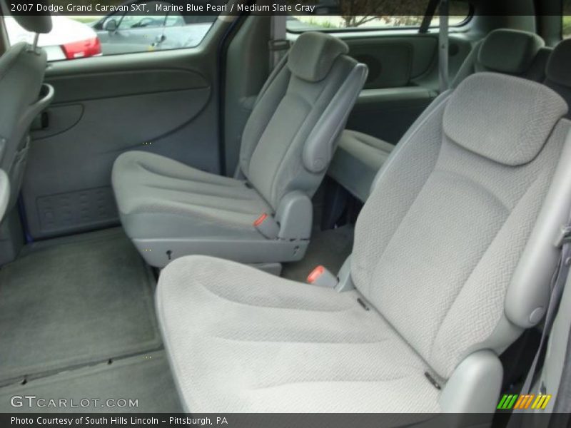Marine Blue Pearl / Medium Slate Gray 2007 Dodge Grand Caravan SXT