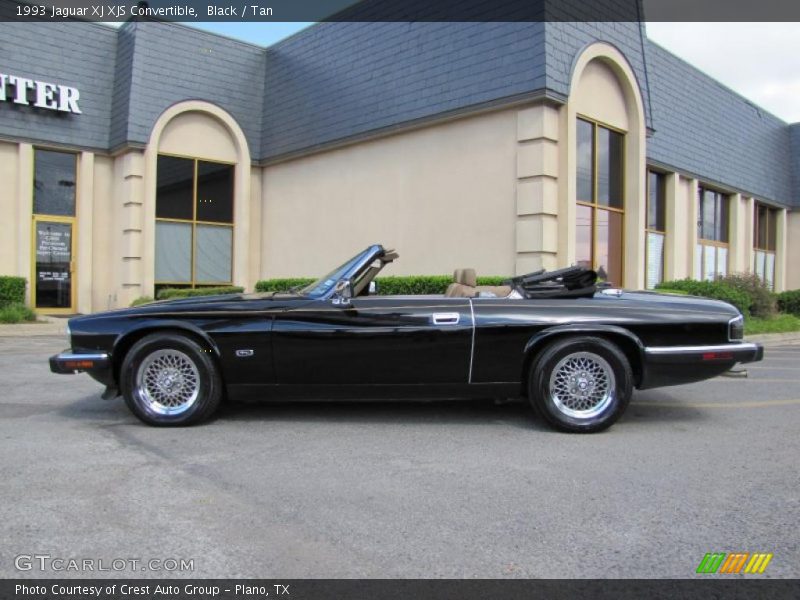 Black / Tan 1993 Jaguar XJ XJS Convertible