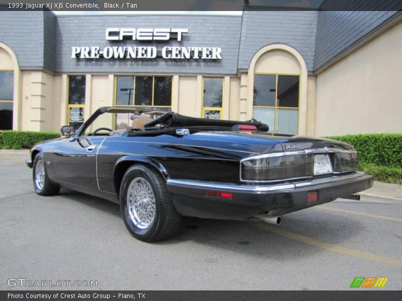 Black / Tan 1993 Jaguar XJ XJS Convertible