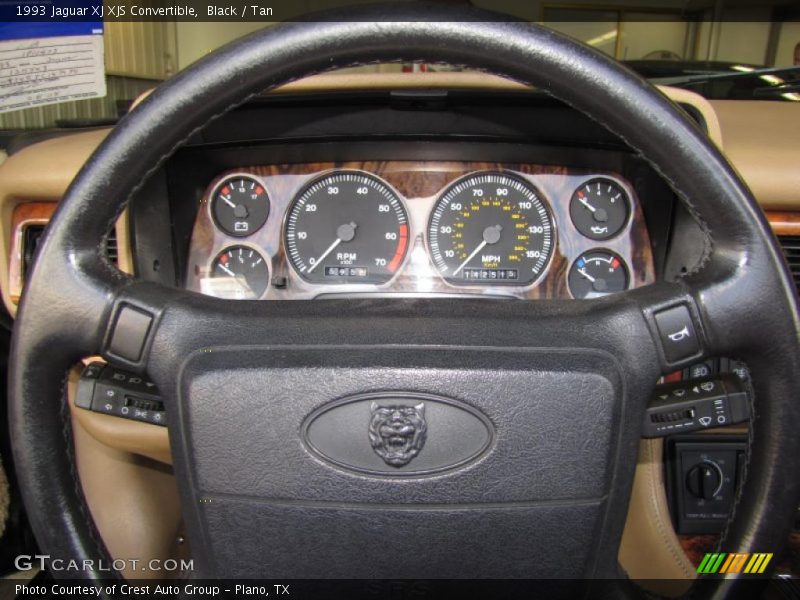 Black / Tan 1993 Jaguar XJ XJS Convertible