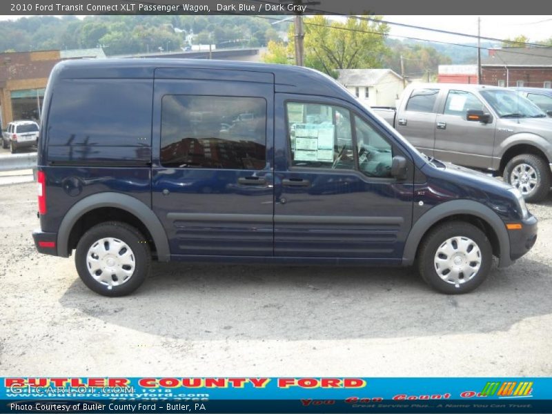 Dark Blue / Dark Gray 2010 Ford Transit Connect XLT Passenger Wagon