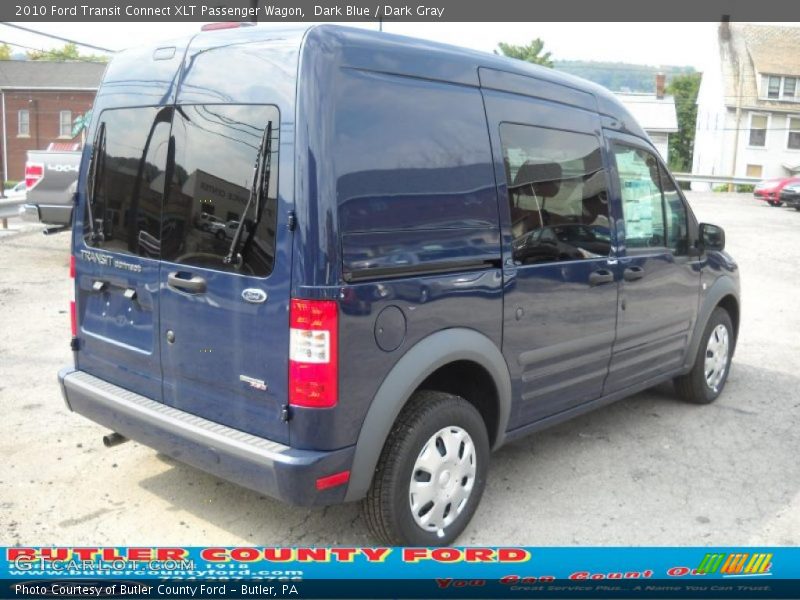 Dark Blue / Dark Gray 2010 Ford Transit Connect XLT Passenger Wagon