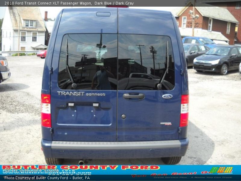 Dark Blue / Dark Gray 2010 Ford Transit Connect XLT Passenger Wagon