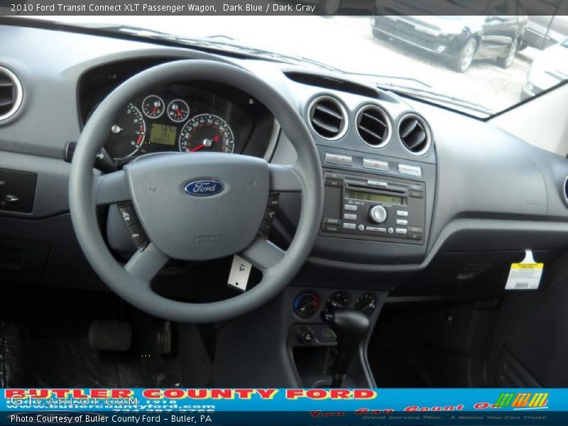 Dark Blue / Dark Gray 2010 Ford Transit Connect XLT Passenger Wagon