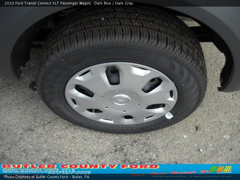 Dark Blue / Dark Gray 2010 Ford Transit Connect XLT Passenger Wagon