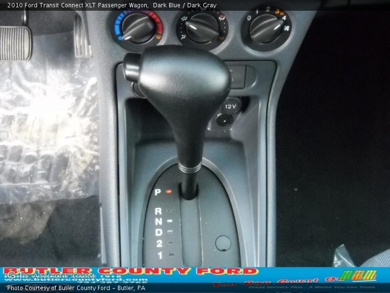 Dark Blue / Dark Gray 2010 Ford Transit Connect XLT Passenger Wagon