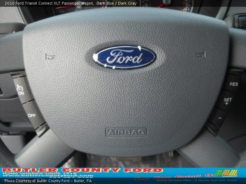 Dark Blue / Dark Gray 2010 Ford Transit Connect XLT Passenger Wagon