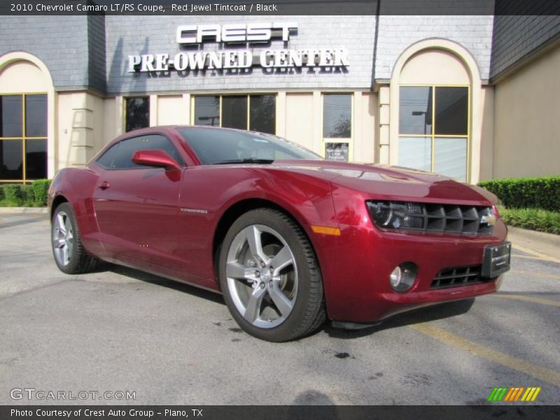 Red Jewel Tintcoat / Black 2010 Chevrolet Camaro LT/RS Coupe