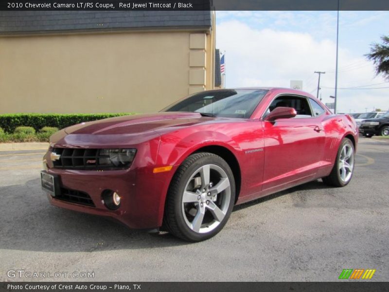 Red Jewel Tintcoat / Black 2010 Chevrolet Camaro LT/RS Coupe